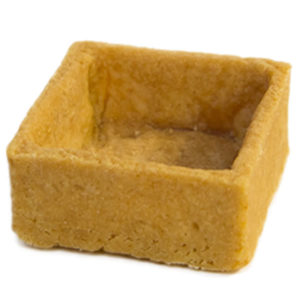 Tart Shell Sweet Mini Straight Square 1.5”