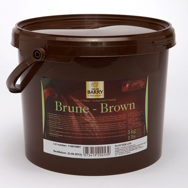 Cocoa Barry Pate a Glacer Brune 5kg