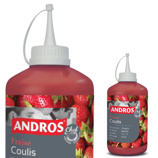 Coulis Andros Frambuesa - 500 gr