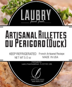 LAUBRY Small Duck Rillettes Du Périgord (Pork free) +/- 200gr