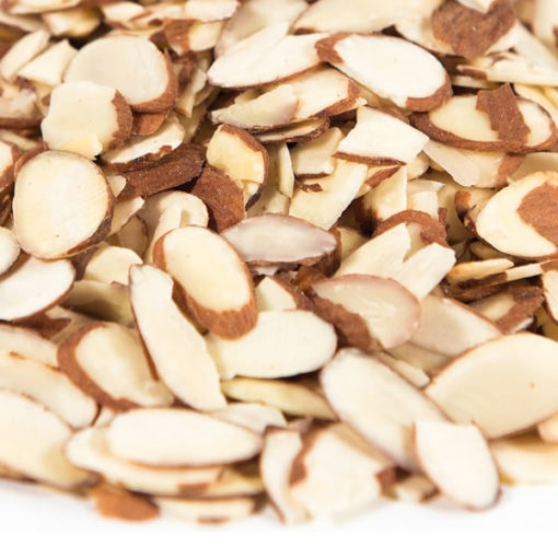 Sliced Blanched Almonds - 5lbs