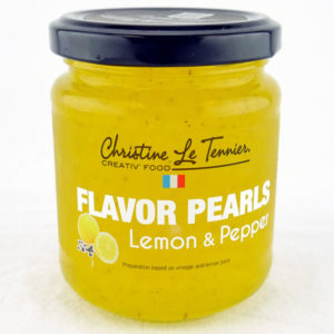 Perles Saveur Poivre Citron - Pot